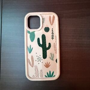 IPhone 12 Cactus Print Phone Case